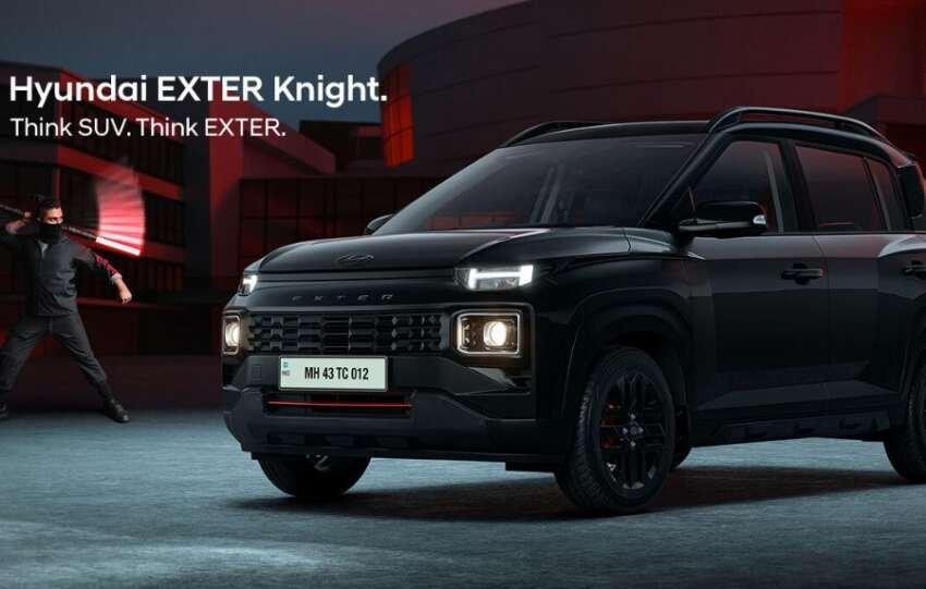 Hyundai Exter Knight Edition price in India