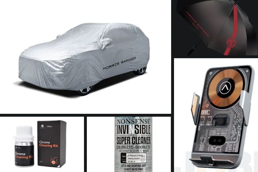MG car accessories