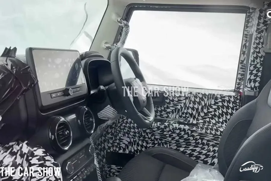 Mahindra Thar 5-door interior