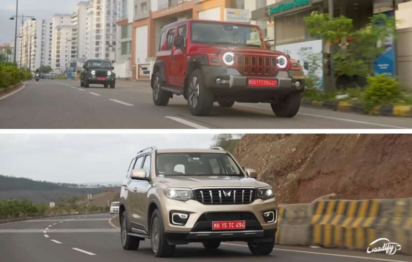 Mahindra Thar Roxx vs Scorpio N