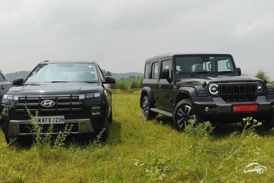 Mahindra Thar Roxx vs Hyundai Creta: price