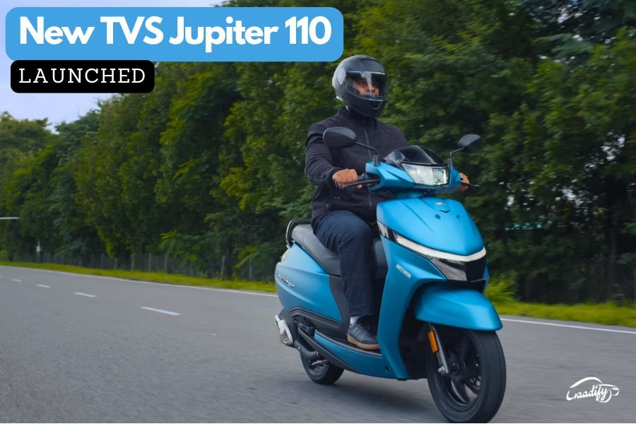 New TVS Jupiter 110 colours