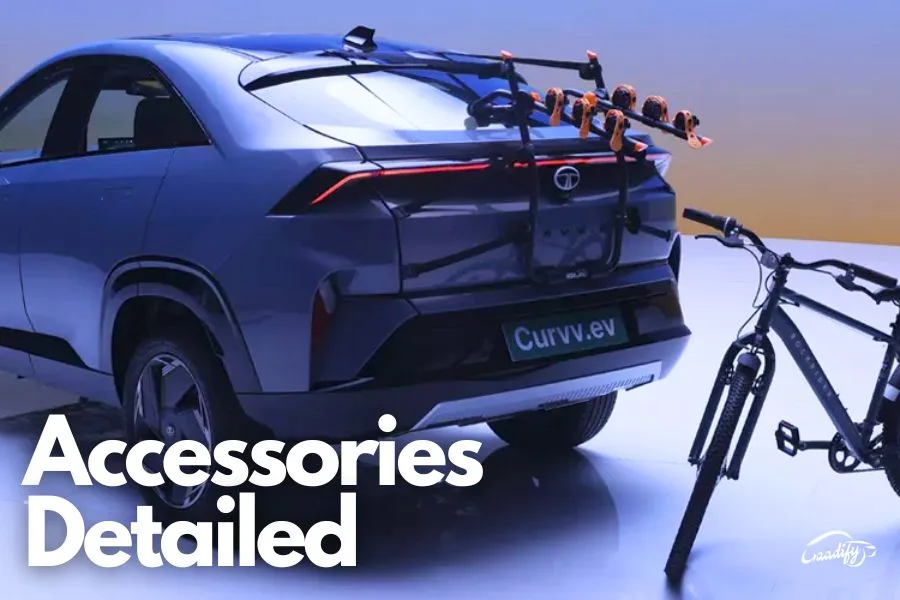 Tata Curvv EV accessories list