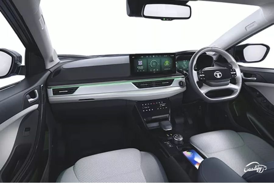 Tata Curvv EV Empowered+ interior