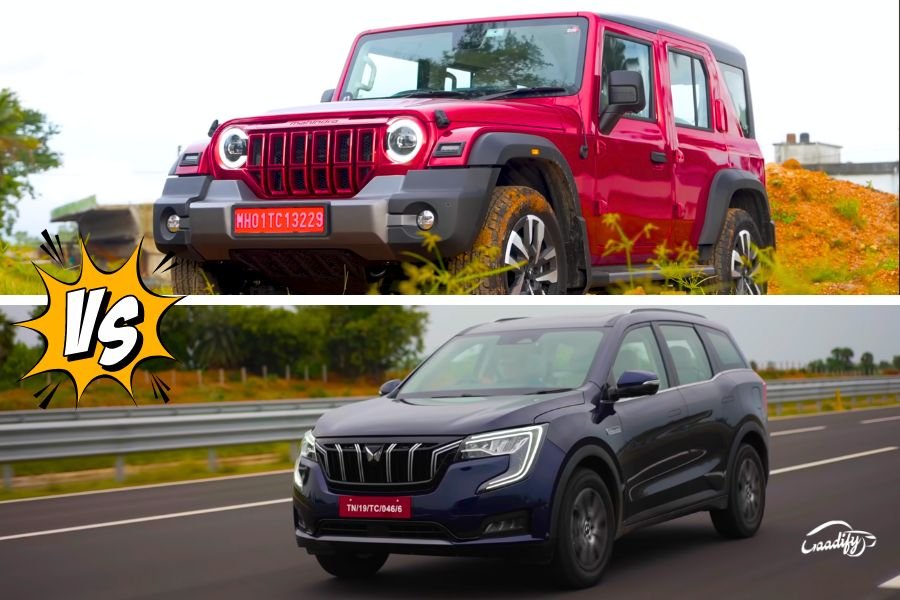 Mahindra Thar Roxx vs XUV700