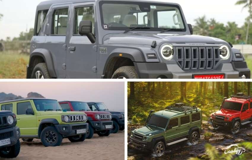 Maruti Jimny vs Mahindra Thar Roxx