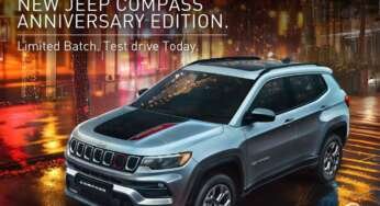 Jeep Compass Anniversary Edition Launched In India At Rs 25.26 Lakh