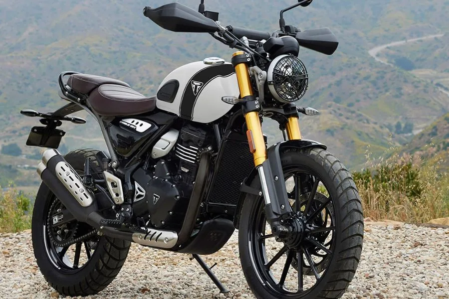 Triumph Scrambler 400X colours