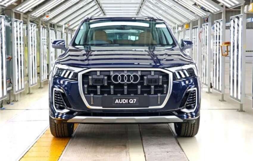 new Audi Q7 facelift