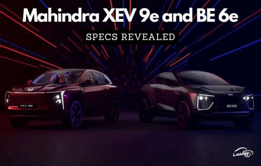 Mahindra XEV 9e specifications