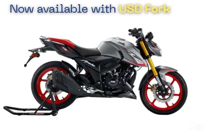 TVS Apache RTR 160 4V with USD