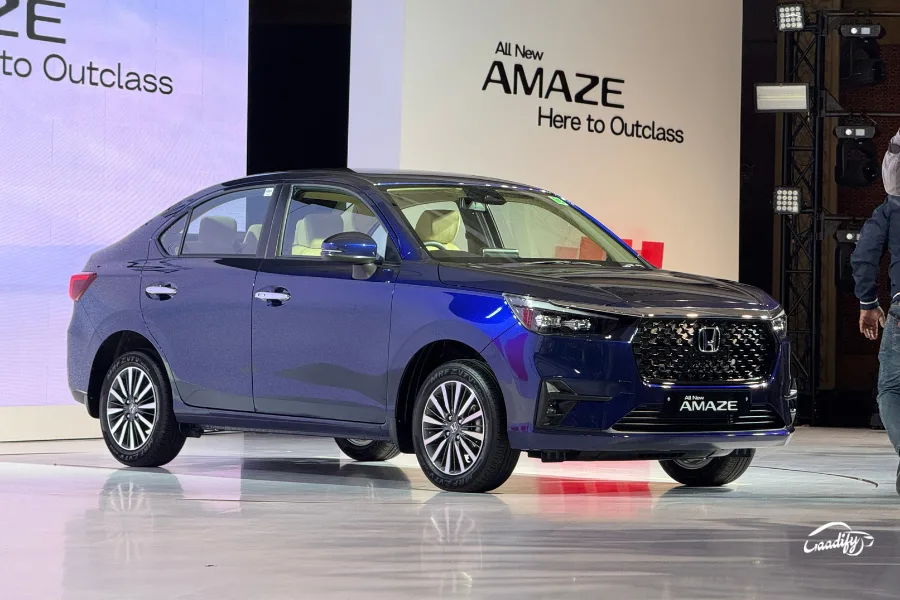 New Honda Amaze price