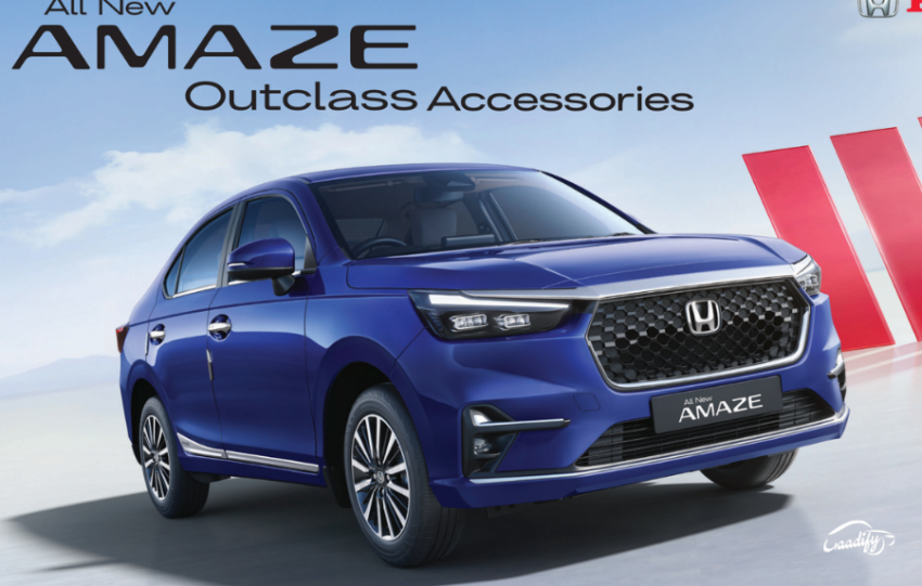 New Honda Amaze accessories