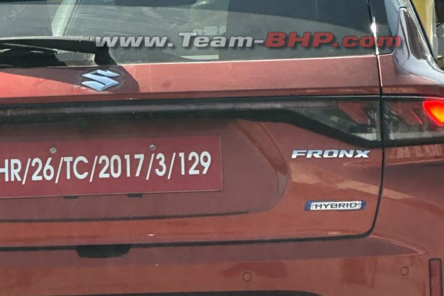 Maruti Fronx Strong Hybrid details