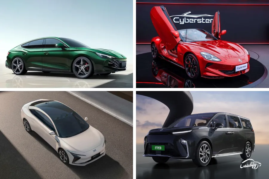MG Motor Cars At Auto Expo 2025