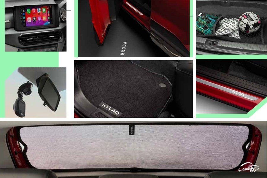 Skoda Kylaq interior accessories