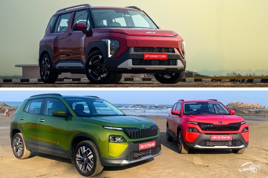 kia syros vs skoda kylaq: which SUV to buy?