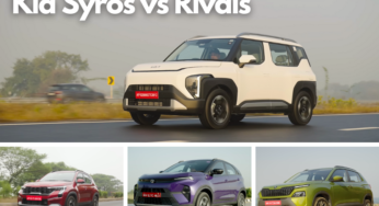 Kia Syors vs Rivals: Specifications Comparison