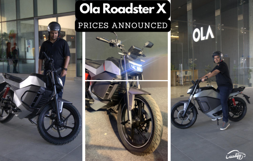 Ola Roadster X price list