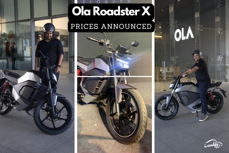 Ola Roadster X price list