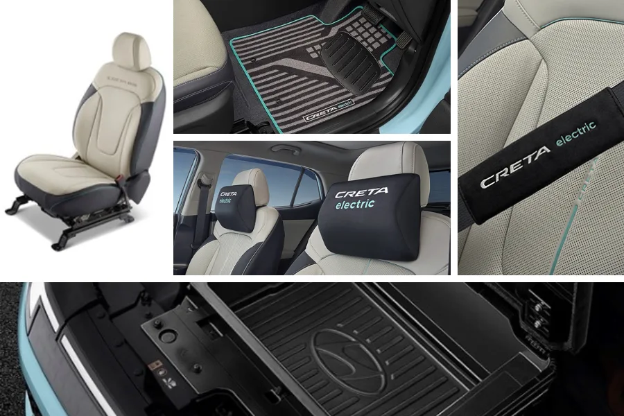 Hyundai Creta Electric interior accessories