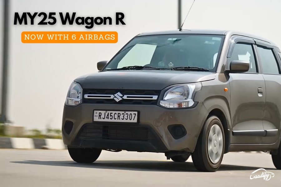 2025 Maruti WagonR Lauched With Six Airbags
