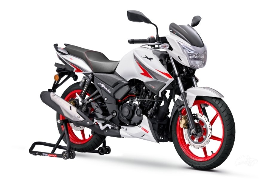 TVS Apache RTR 160 2V dual-channel ABS price