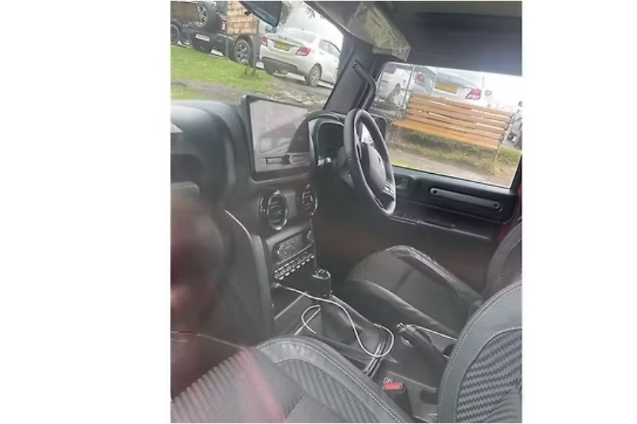 2025 New Mahindra Thar interior