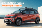 2025 Renault Triber Facelift Accessories Detailed