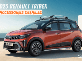 new Renault Triber accessories list