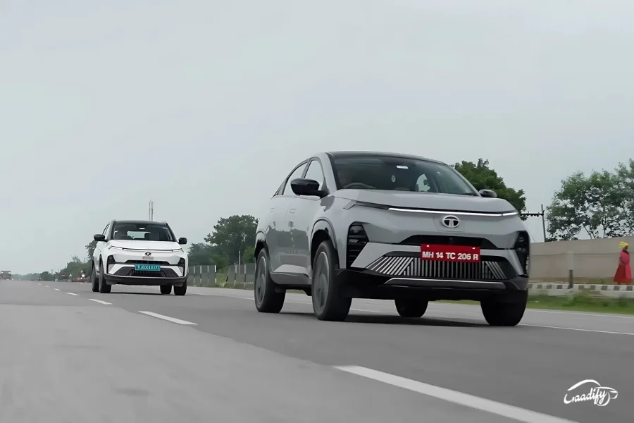 Tata Curvv EV and Nexon EV