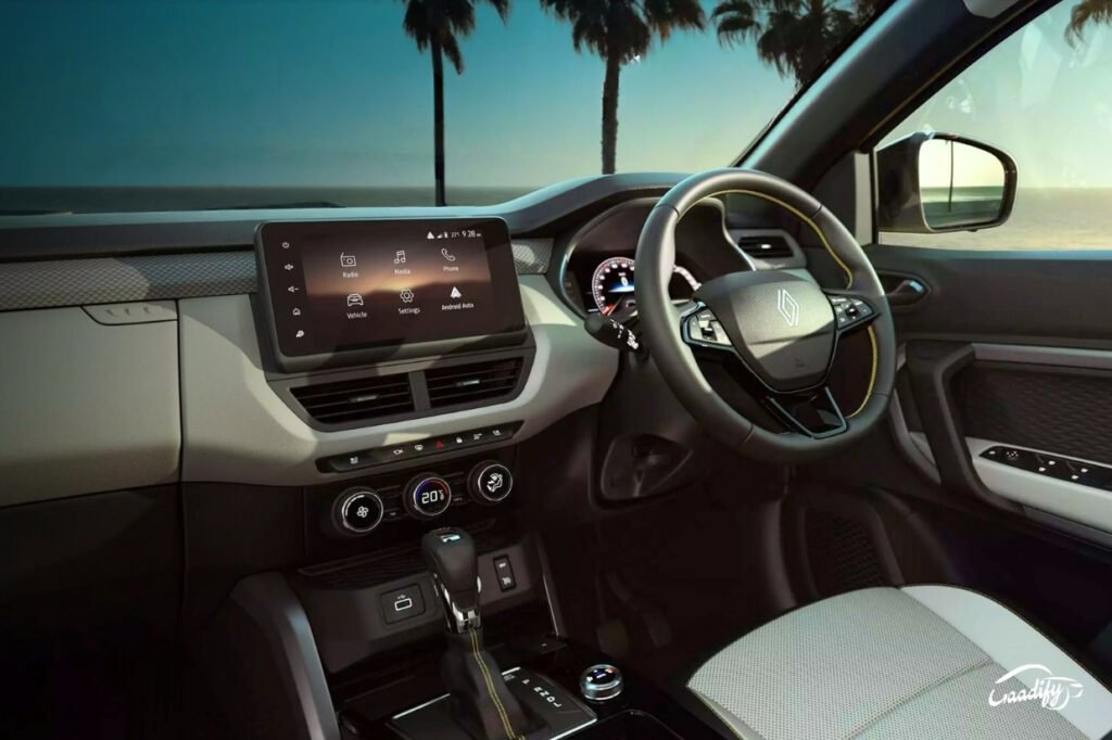 2025 Renault Kiger facelift interior and features