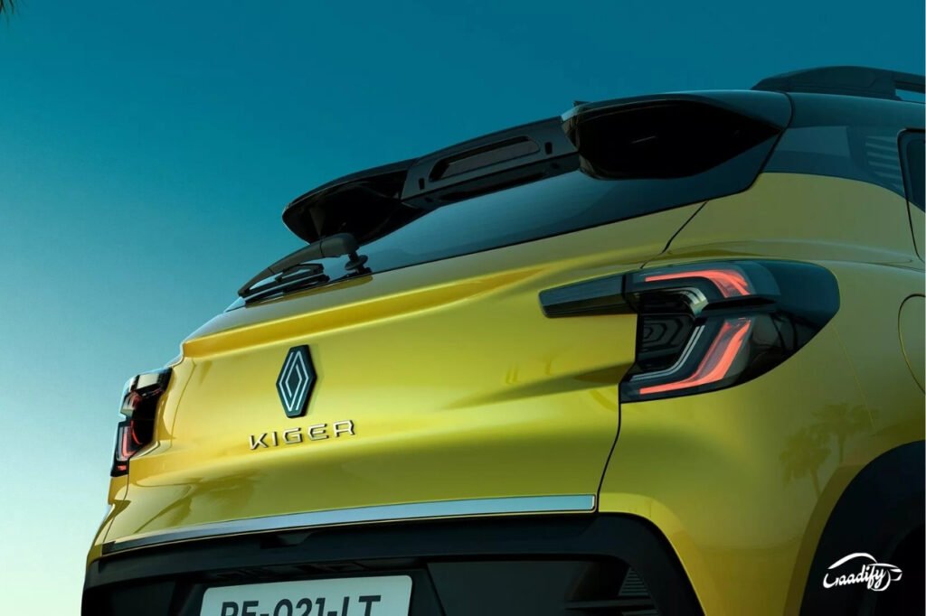 New 2025 Renault Kiger facelift images