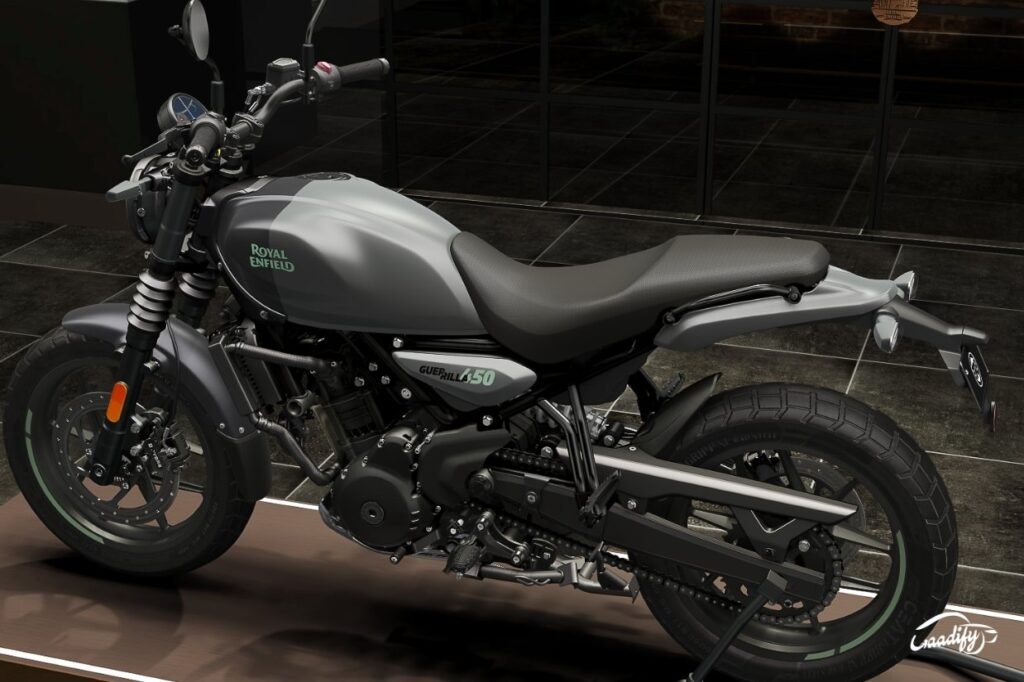 Royal Enfield Guerrilla 450 in Shadow Ash