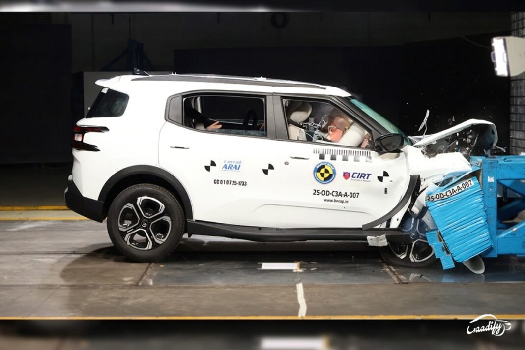 Citroen Aircross safety rating explained