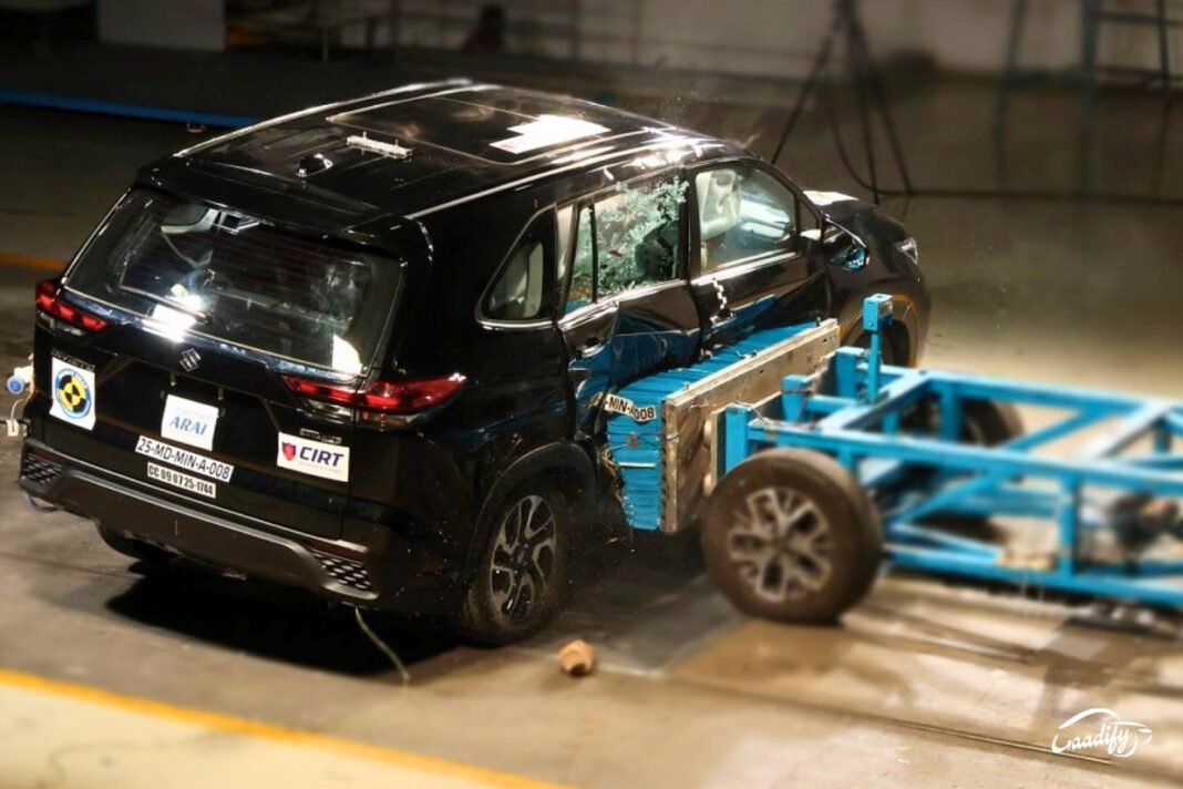 Maruti Invicto safety rating