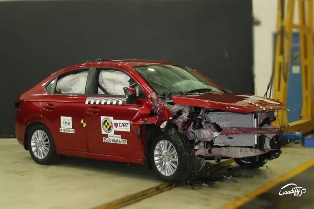 Honda Amaze safety rating