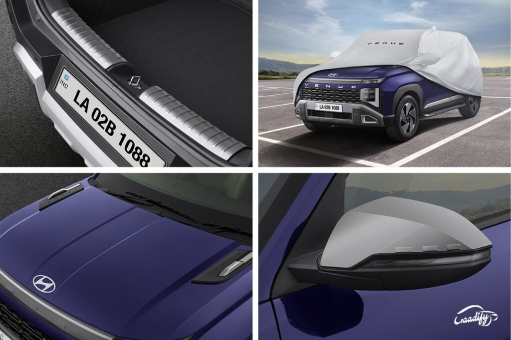 Hyundai Venue exterior accessories