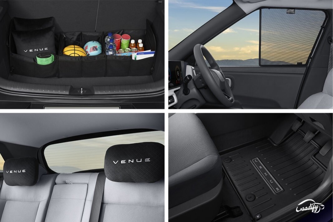 2025 Hyundai Venue Accessories Revealed With Prices - GaadiFy
