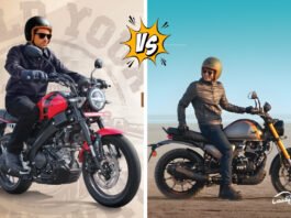 Yamaha XSR155 vs TVS Ronin