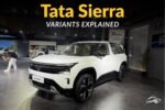 2025 Tata Sierra Variant-wise Features and Engine Options Detailed