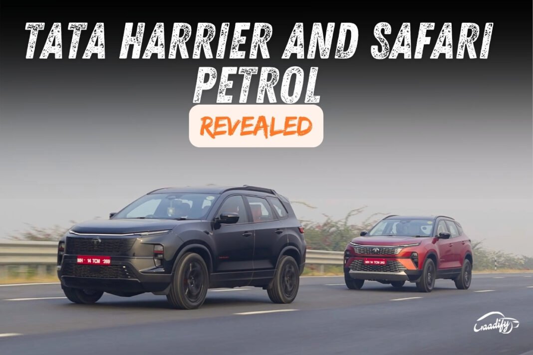 2026 Tata Safari and Harrier price in India