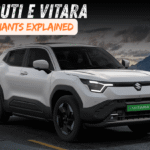 2025 Maruti e Vitara: Here’s What Each Variant Offers