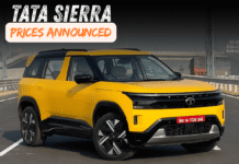 Tata Sierra Variant-wise Prices Announced Tata Sierra price list