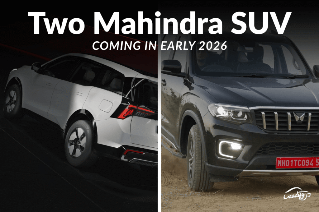 Upcoming Mahindra SUVs in 2026 - XUV 7XO, Scorpio N Facelift