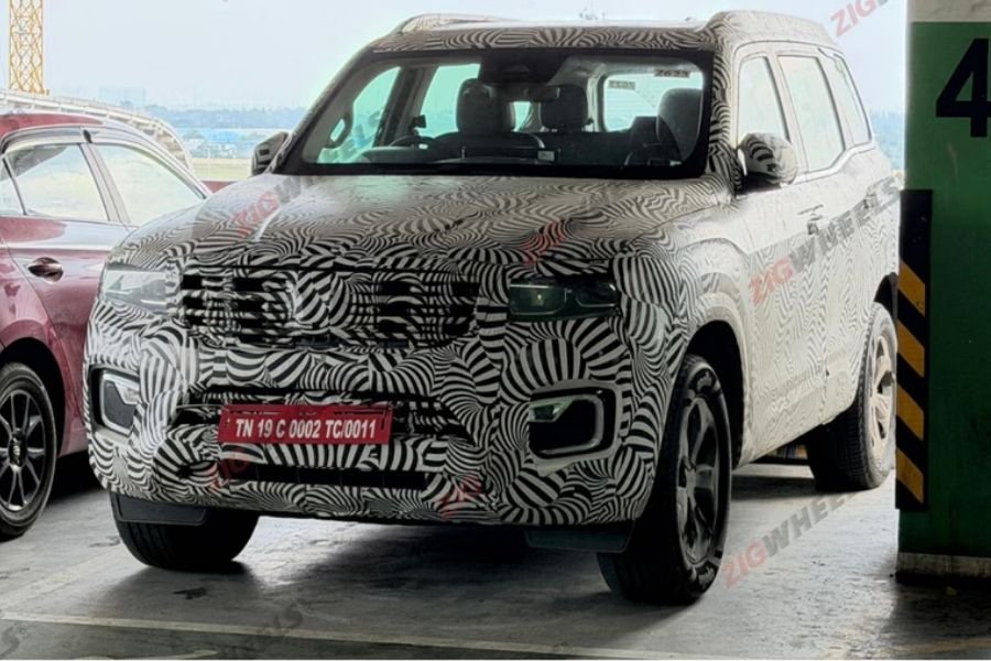 2026 New Mahindra Scorpio N facelift images