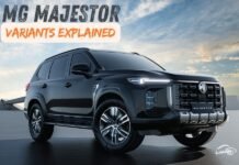 MG Majestor Variant-wise Features Explained – Sharp and Savvy MG Majestor variants explained