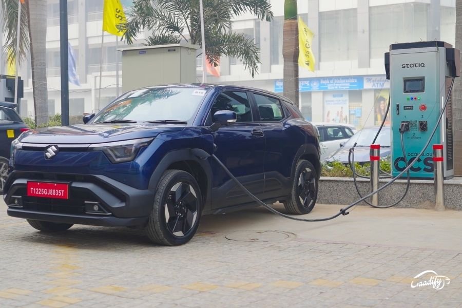 Maruti eVitara range and charing time