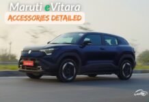 Add More Bling To Your Maruti eVitara With These Official Accessories Maruti eVitara all genuine accessories