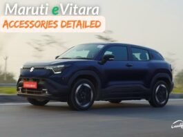 Maruti eVitara all genuine accessories
